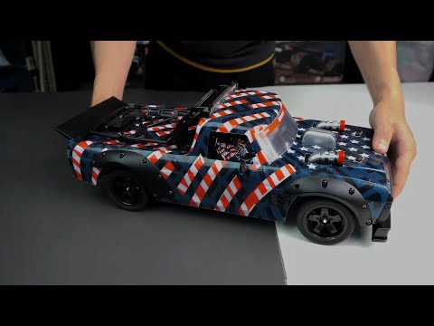 UDI RC Radical Brushless Electric muscle car RTR (Includes 7.4v lipo & charger)
