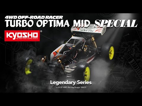 Kyosho Turbo Optima Mid Special 4WD Electric Off-Road Buggy Racer Kit *SOLD OUT*