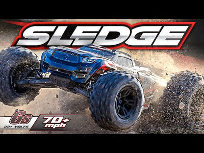 Traxxas SLEDGE Pure Basher 1/8 Off-Road Truggy Red RTR *SOLD OUT*