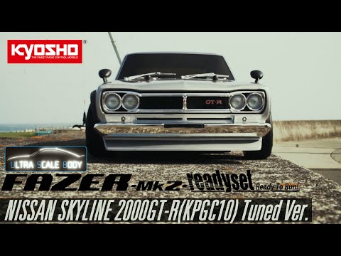 Kyosho Nissan Skyline 2000 GT-R KPGC10 (Silver) RTR *SOLD OUT*