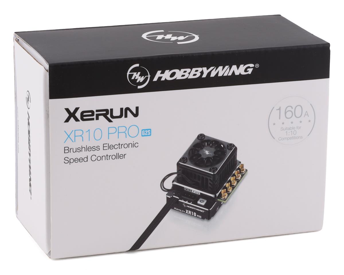 Hobbywing Xerun XR10 Pro G2S 160A Sensored Brushless ESC (Stealth) *IN STOCK*