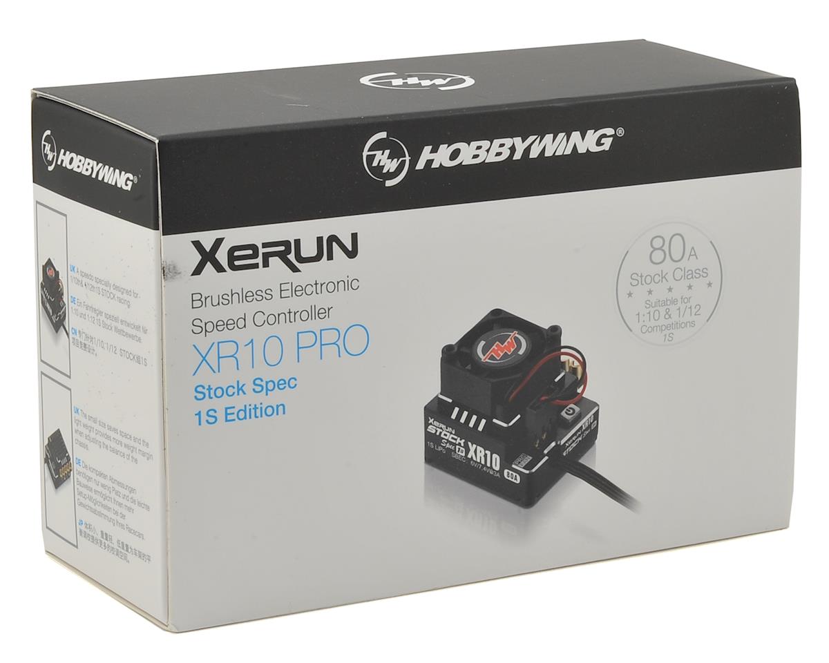 Hobbywing Xerun XR10 Pro 1S Stock Spec 1/12 Sensored Brushless ESC *IN STOCK*