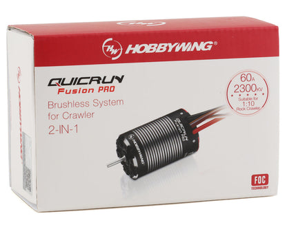 Hobbywing QuicRun Fusion Pro 2-in-1 ESC & Motor System (2300Kv) *IN STOCK*