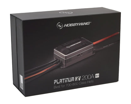Hobbywing Platinum Pro 200A HV V4.1 ESC (OPTO)