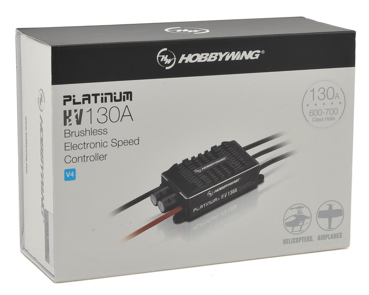 Hobbywing Platinum Pro 130A HV V4 OPTO 130 Amp ESC