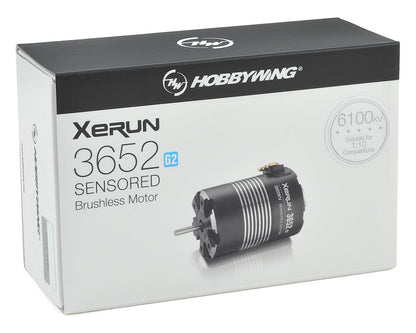 Hobbywing XERUN SCT 3652SD G2 Sensored Brushless Motor (6100kV) (w/5mm shaft)