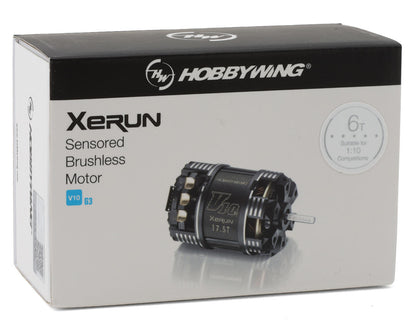 Hobbywing Xerun V10 G3 Competition Modified Brushless Sensored Motor (6.0T)