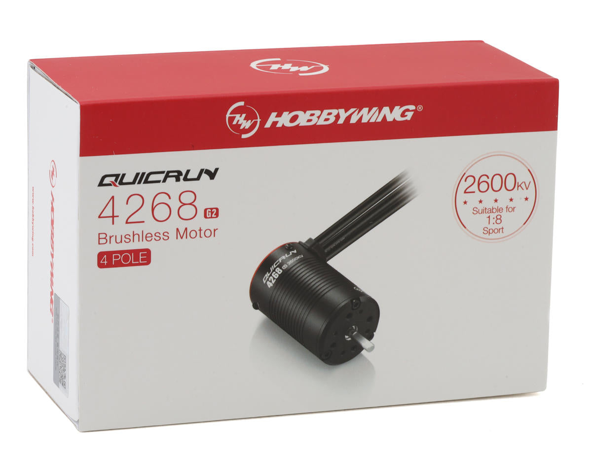 Hobbywing QuicRun 4268SL Sensorless Brushless Motor (2600kV)