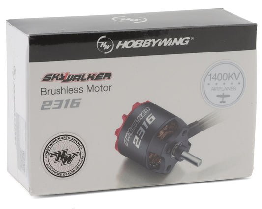 Hobbywing Skywalker 2316SL Brushless Outrunner Motor (1400KV)