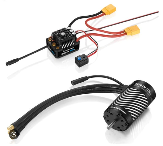 Hobbywing MAX8 G2 ESC with EzRun 4278SD 2250KV Brushless Motor Black Combo