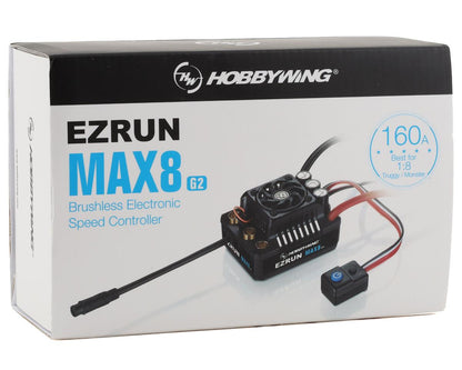 Hobbywing EZRun Max8 G2 Waterproof Brushless ESC w/XT90 Plug