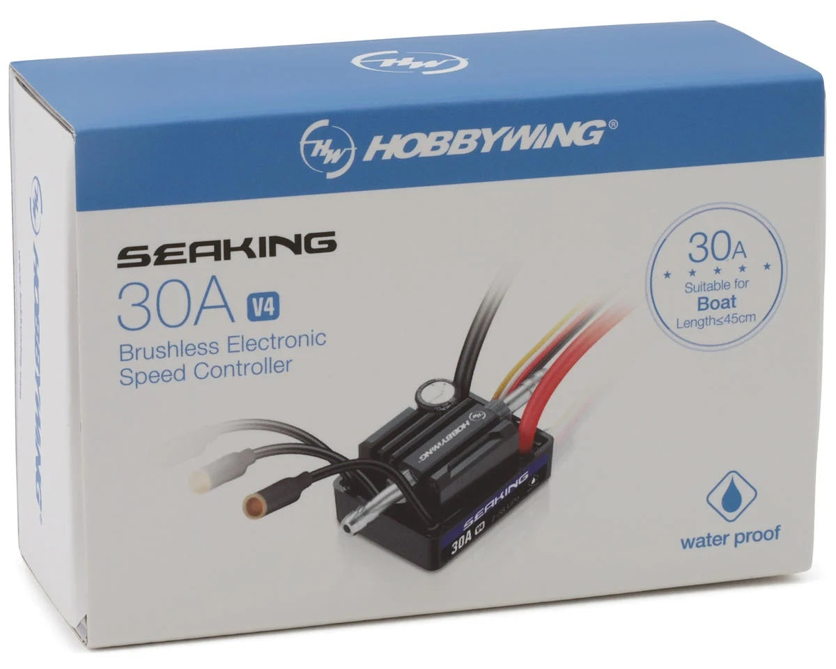 Hobbywing SeaKing 30A V4 Brushless Marine ESC