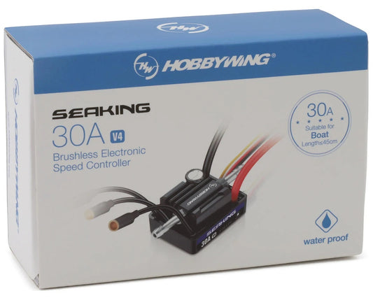 Hobbywing SeaKing 30A V4 Brushless Marine ESC
