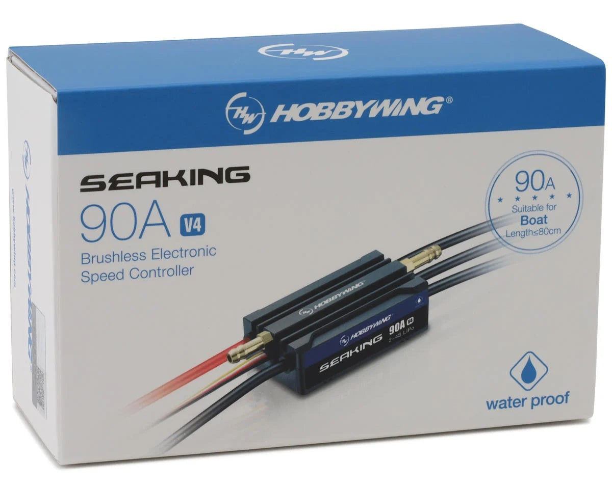Hobbywing SeaKing 90A V4 Brushless Marine ESC