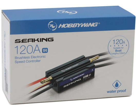 Hobbywing SeaKing 120A V4 Brushless Marine ESC