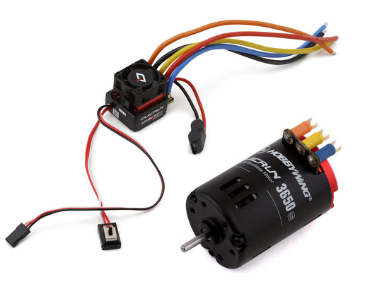 Hobbywing QuicRun 10BL60 SD G2 Sensored Brushless ESC/QR3650 G2 Motor Combo (13.5T)