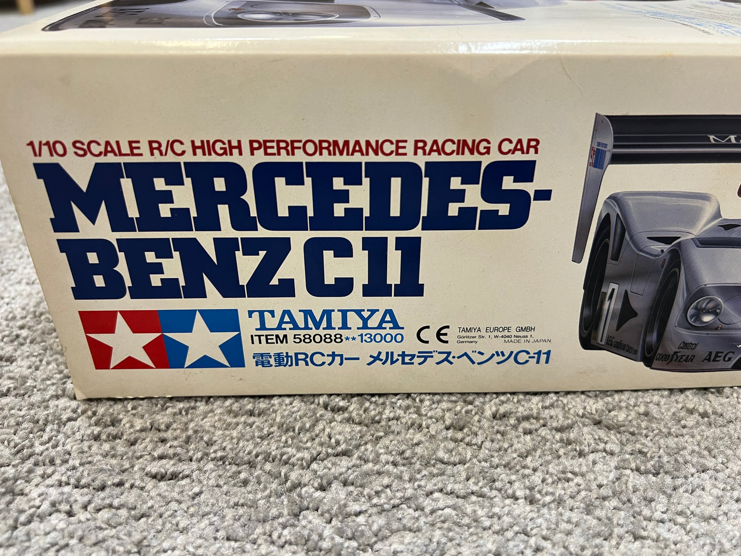 TAMIYA (58088) MERCEDES BENZ C11 NIB VINTAGE RC KIT ( Trusted Seller ✅ )