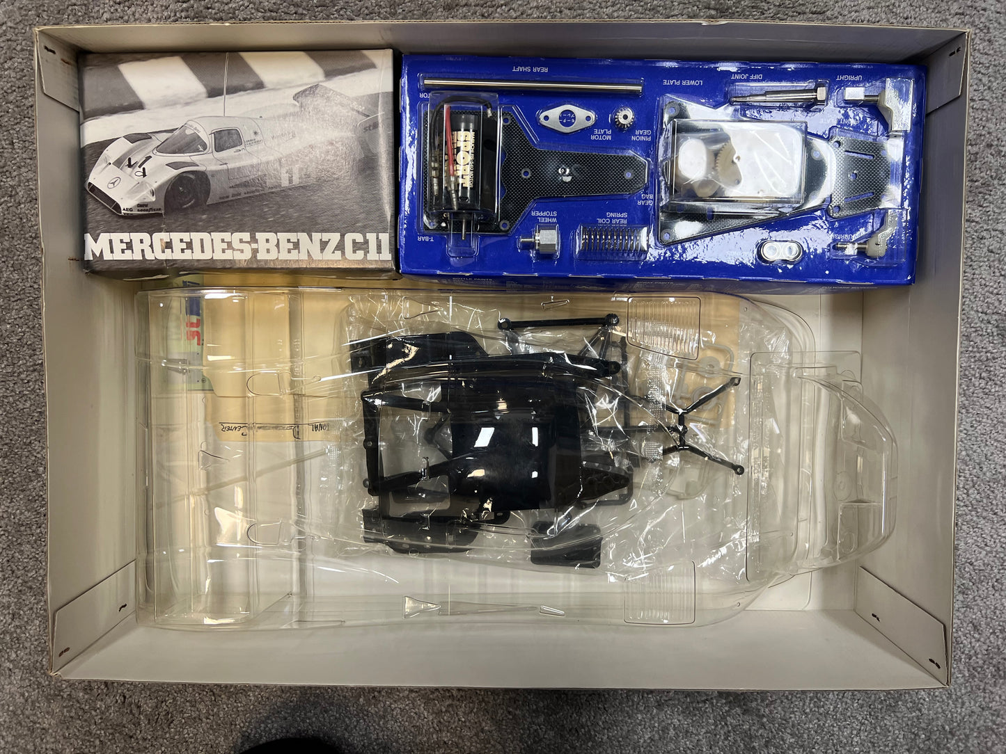 TAMIYA (58088) MERCEDES BENZ C11 NIB VINTAGE RC KIT ( Trusted Seller ✅ )
