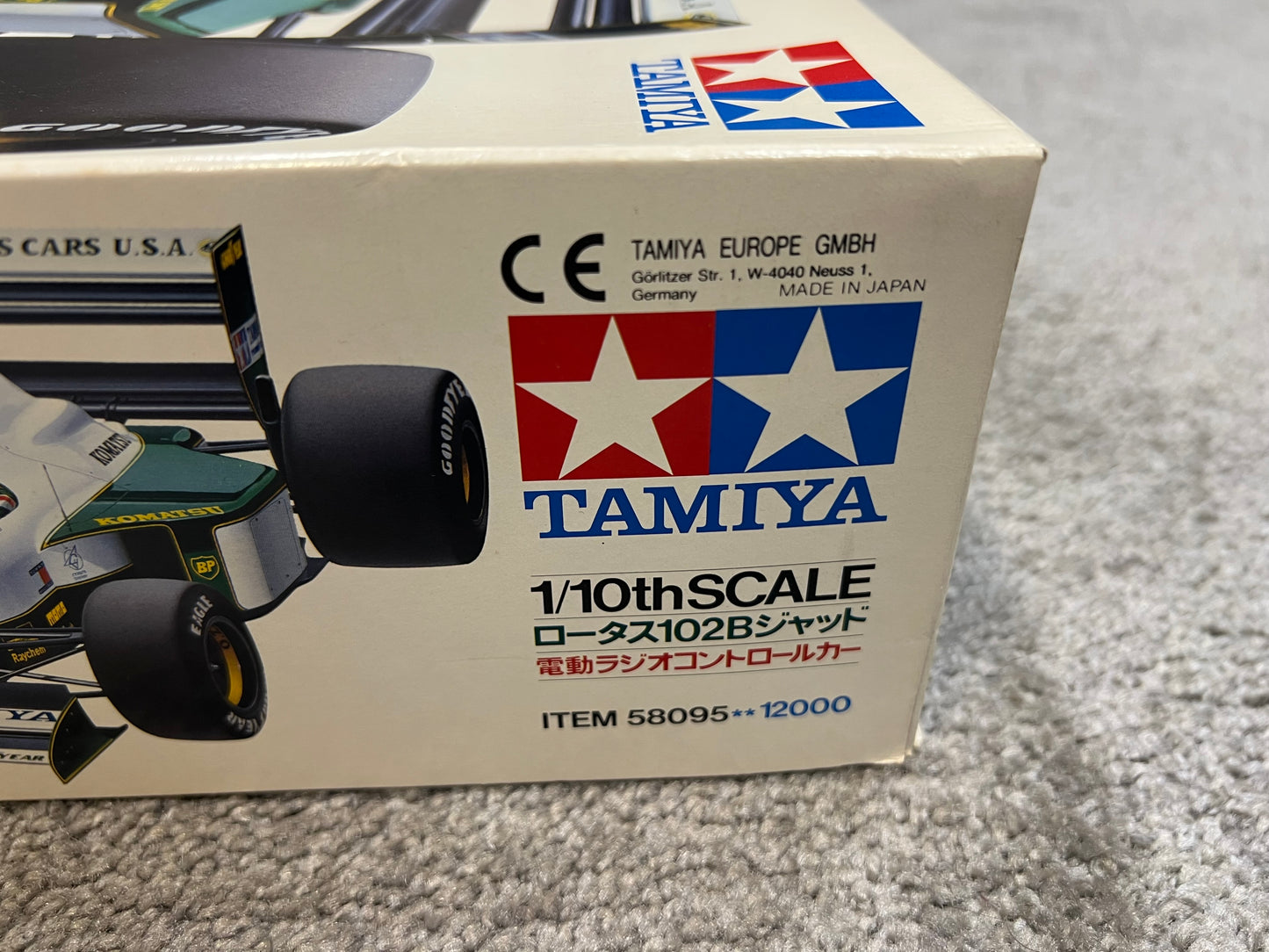 TAMIYA (58095) F1 LOTUS 102B JUDD NIB VINTAGE RC KIT ( Trusted Seller ✅ )