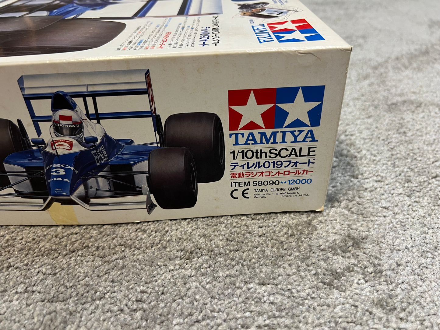 TAMIYA (58090) F1 TYRRELL 019 FORD NIB VINTAGE RC KIT ( Trusted Seller ✅ )