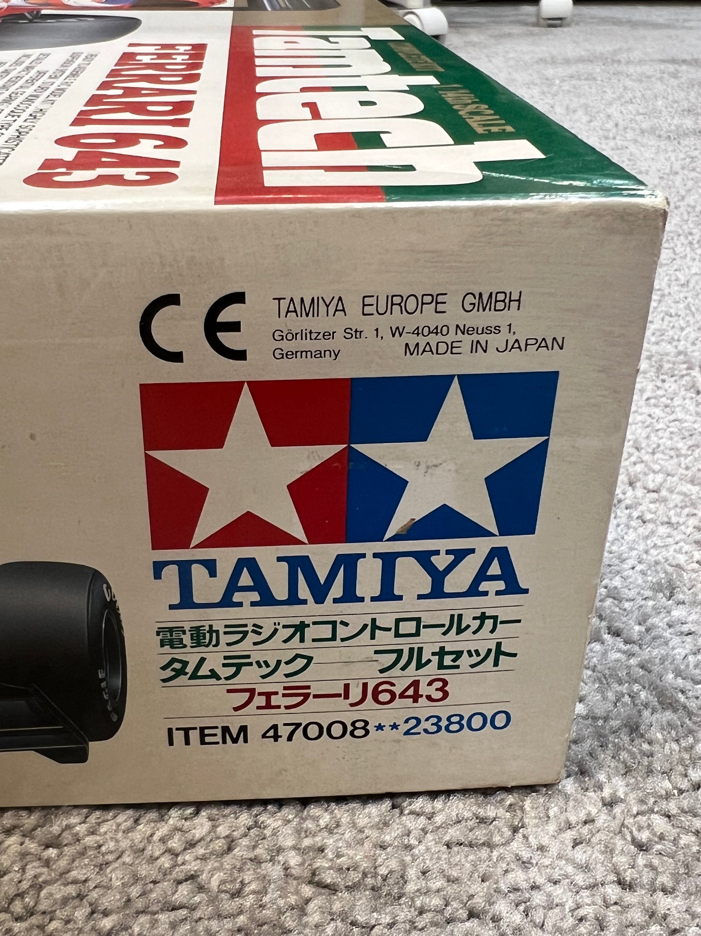 Tamiya Vintage Tamtech Ferrari 643 F1 RC KIT *IN STOCK*