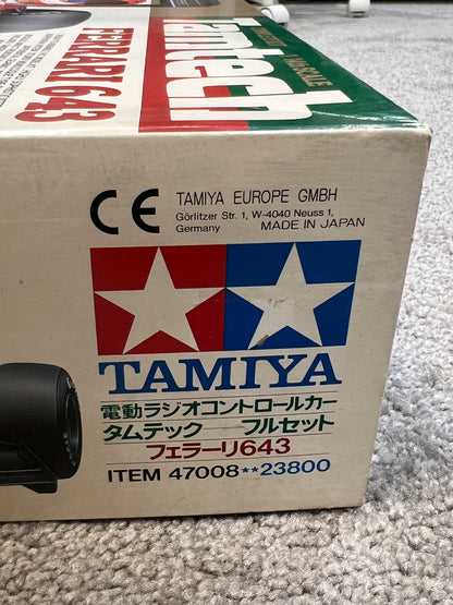 Tamiya Vintage Tamtech Ferrari 643 F1 RC KIT *IN STOCK*