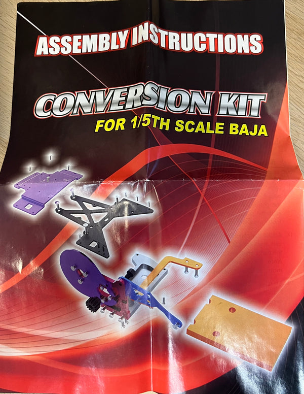 *CLEARANCE SALE* Petrol To Electric Version Kit FOR 1/5 HPI BAJA