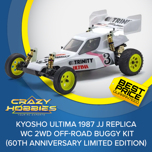 Kyosho Ultima 1987 JJ Replica World Champion 2wd Off-Road Buggy Kit (60th Anniversary Limited Edition) *SOLD OUT*