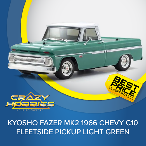 Kyosho Fazer MK2 1966 Chevy C10 Fleetside Pickup Light Green *SOLD OUT*