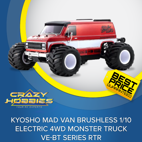 Kyosho MAD VAN Brushless Electric 4WD Monster Truck RTR *IN STOCK*