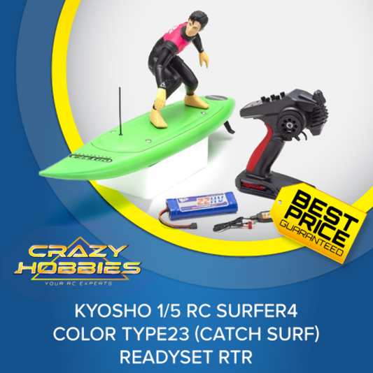 KYOSHO RC SURFER4 Color Type23 (Catch Surf) readyset RTR *SOLD OUT*