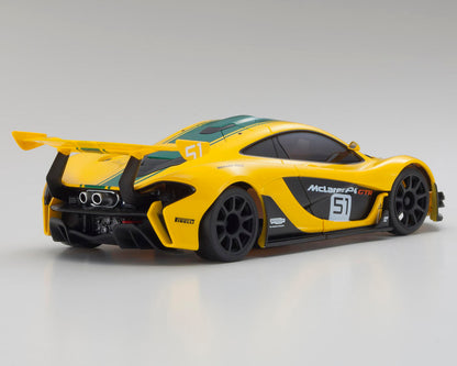 Kyosho MR-04 RWD Mini-Z Readyset w/McLaren P1 GTR Body (Yellow/Green) *COMING SOON*