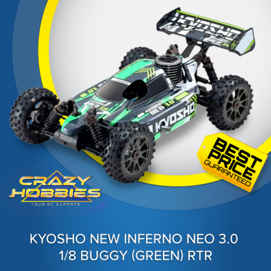 Kyosho NEW Inferno NEO 3.0 1/8 Buggy (Green) RTR *IN STOCK*
