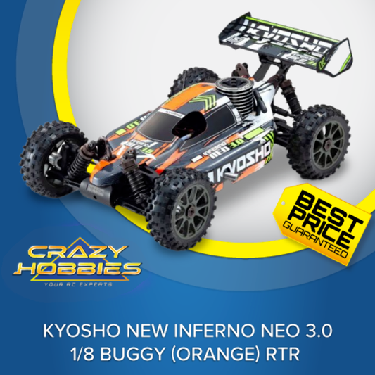 Kyosho NEW Inferno NEO 3.0 1/8 Buggy (Orange) RTR *IN STOCK*