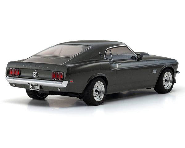 Kyosho Fazer Mk2 1969 Ford Mustang Boss 429 Electric 4WD 1/10 RTR (Black Jade) *COMING SOON*