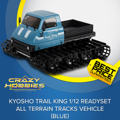 Kyosho Trail King 1/12 ReadySet All Terrain Tracks Vehicle (Yellow) *SOLD OUT*