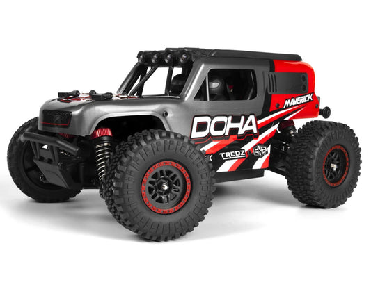 Maverick DOHA 4WD Electric Mini Desert Truck (Red) RTR