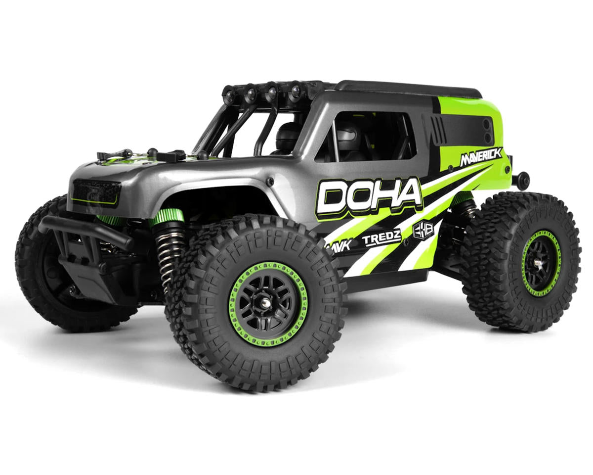 Maverick DOHA 4WD Electric Mini Desert Truck (Green) RTR