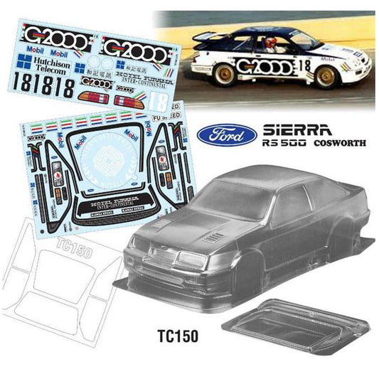 Bodyworx 1/10 Ford G2000 Sierra 500 Rally (195MM) On-Road Car Body