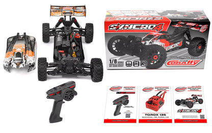 Team Corally SYNCRO 4S BUGGY Brushless Orange (80+KMH) RTR *IN STOCK*