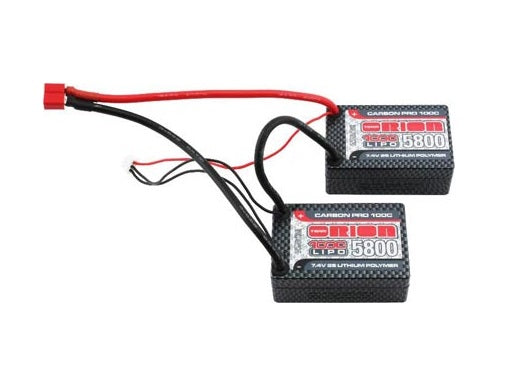 *CLEARANCE SALE*  Team Orion 7.4v 5800Mah saddle CarbonPro 100C Deans - ORI14064
