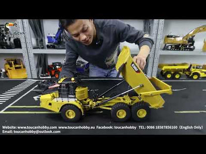 KABOLITE RC 1/20 Hydraulic Machine RC Articulated Dum Truck 6x6