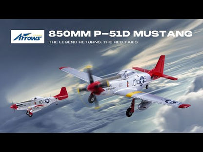 Arrows Hobby Mustang 850mm P51 w/ Vector PNP