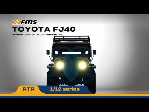 FMS 1:10 TOYOTA FJ40: Classic Adventure in Your Hands ????????️