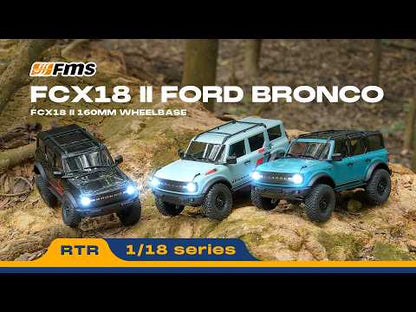 FMS Crawler FCX18 II Ford Bronco Light Blue 2021  RTR