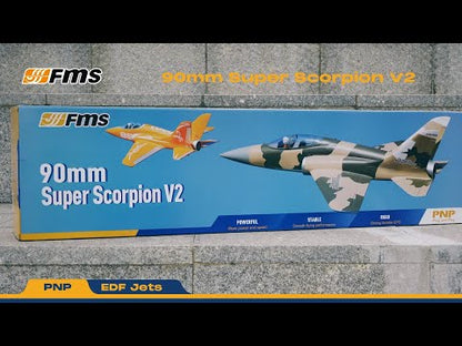 FMS EDF Jet 90mm Super Scorpion V2 PNP 8S VERSION