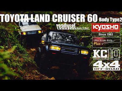 Kyosho KC10 Toyota Land Cruiser 60  Rock Crawler (Grey) RTR * COMING SOON*