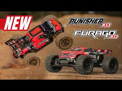 Team Corally - PUNISHER XD - RTR - Green - 2S LIPO - Battery and Charger included
