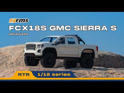 FMS FCX18S Crawler Brushless GMC Sierra S RTR