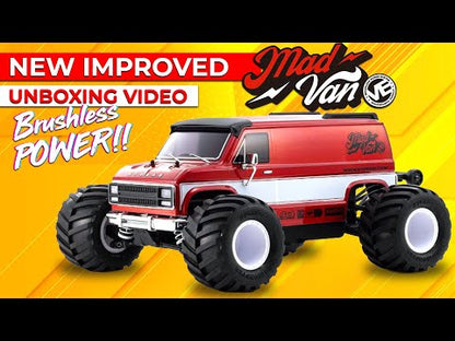 THE NEW IMPROVED KYOSHO MAD VAN VE BRUSHLESS POWER!!